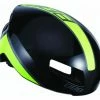 Casque BBB Tithon Noir Brillant Jaune Noir / Rouge