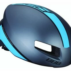 Casque BBB Tithon Gris Mat Bleu Noir