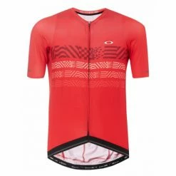 Maillot Manches Courtes Oakley Endurance Rouge