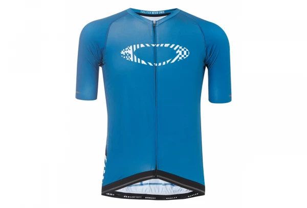 Maillot Manches Courtes Oakley Icon Balsam Bleu