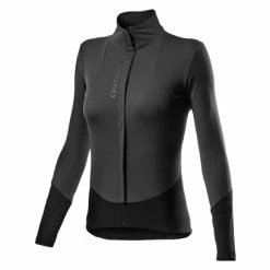 Veste Femme Castelli Beta RoS Gris Foncé/Noir