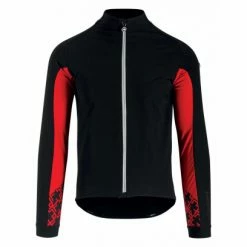 Veste Thermique Assos Mille GT Jacket Ultraz Winter Noir Rouge
