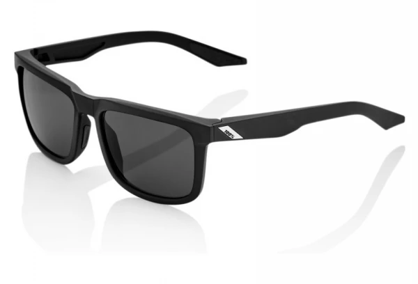 Lunettes 100% Blake - Soft Tact Black - Noir Noir / Gris