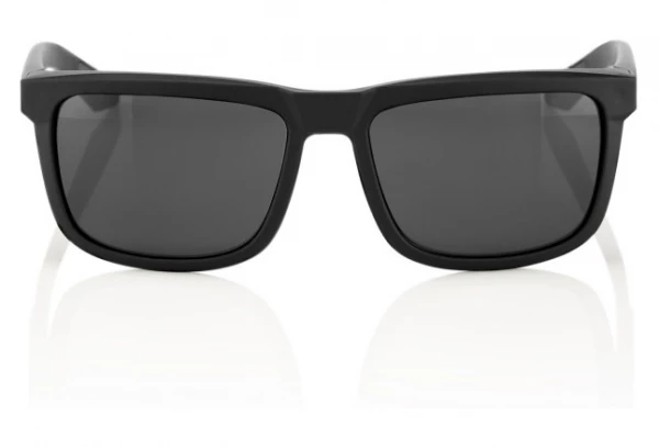 Lunettes 100% Blake - Soft Tact Black - Noir Noir / Gris – Image 2