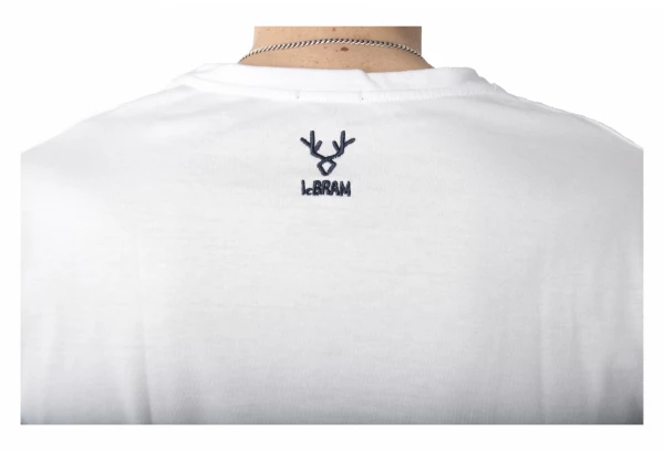 T-Shirt LeBram Ventoux Blanc Coupe Ajustée â Image 4