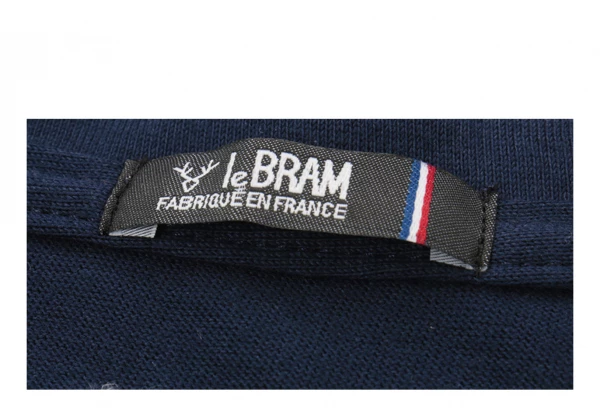 T-Shirt LeBram Grimpeur Bleu Marine Coupe Ajustée – Image 7