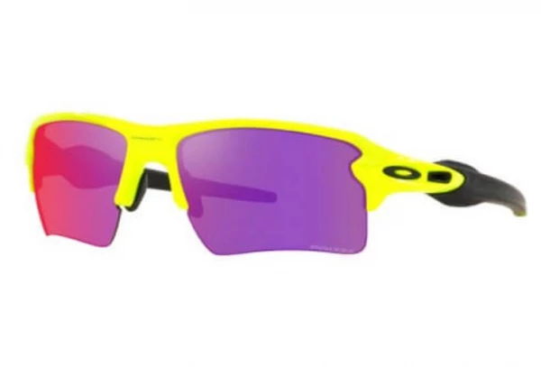 Lunettes Oakley Flak 2.0 XL Blanc - Prizm Ruby OO9188-9359 Noir / Gris â Image 6