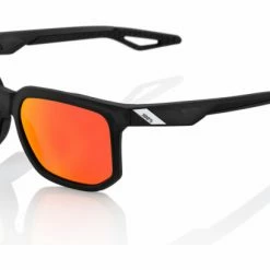 Lunettes 100% Centric Noir Verres Rouge Iridium Bleu / Rouge