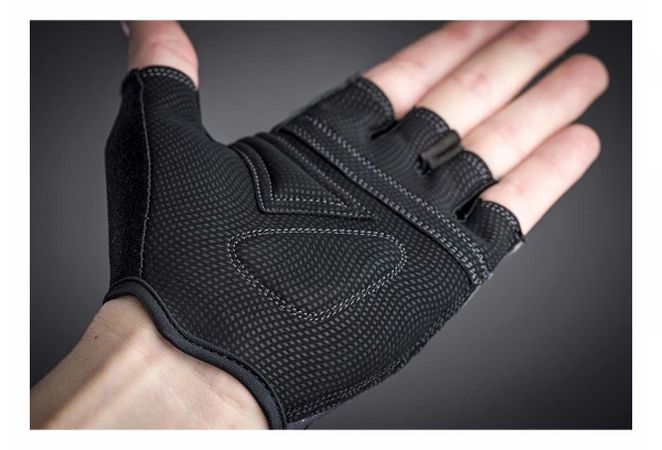 Paire De Gants Courts Femme GripGrab Rouleur Gris Noir Vert / Noir – Image 2