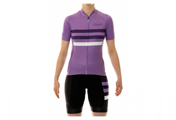 ISANO Maillot Manches Courtes Femme STRADA CLASSICA Violet