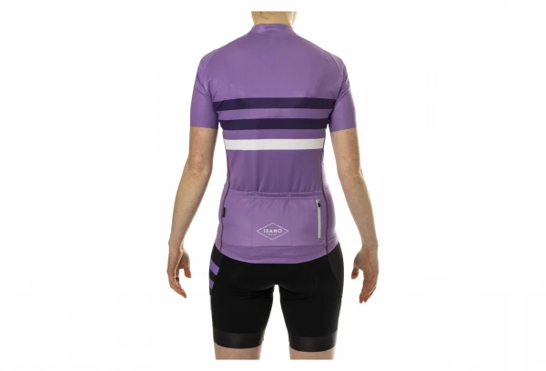 ISANO Maillot Manches Courtes Femme STRADA CLASSICA Violet – Image 2