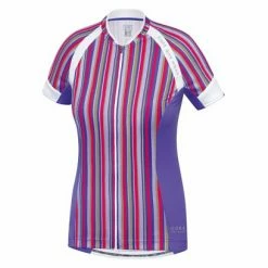 GORE BIKE WEAR Maillot Manches Courtes Femmes POWER Violet