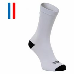 Paire De Chaussettes LeBram Arenberg Blanc Rouge