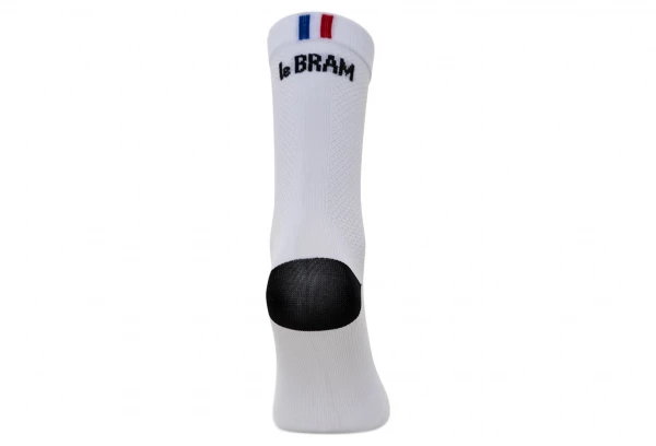 Paire De Chaussettes LeBram Arenberg Blanc Rouge – Image 3