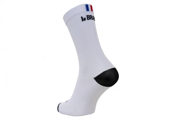 Paire De Chaussettes LeBram Arenberg Blanc Rouge – Image 4