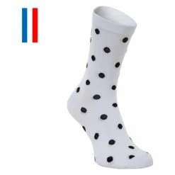 Paire De Chaussettes LeBram Portillon Blanc Rose / Blanc