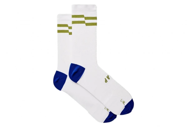 Paire De Chaussettes MAAP Emblem Blanc