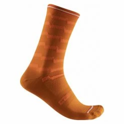 Chaussettes Castelli Unlimited 18 Orange