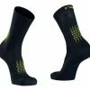 Paire De Chaussettes Northwave Fast Winter Noir Jaune Fluo
