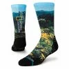 Paire De Chaussettes Stance Crew Poppy Trails National Geographic Multicolore