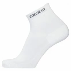 2 X Chaussettes Medium Odlo Active Blanc Unisex