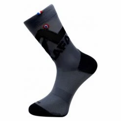 Rafa'l Paire De Chaussettes Rafal Big Logo Gris Anthracite Noir Gris / Noir
