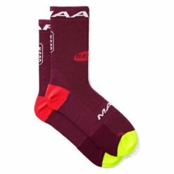 Paire De Chaussettes MAAP Icon Rouge Burgundy