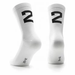 Chaussettes Assos Poker No.2 Blanc