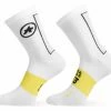 Paire De Chaussettes Assos Spring Fall Socks Blanc
