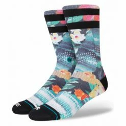 Paire De Chaussettes Stance Mr Smile Multi-Couleurs Multi-couleur / Bleu