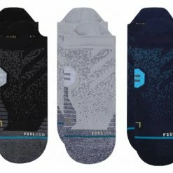 Pack De 3 Chaussettes Stance Run Tab ST Multi Couleurs Multi-couleur