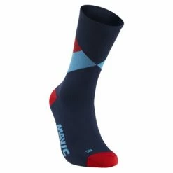 Chaussettes Hautes Mavic Graphic Rouge/Bleu Vert / Vert