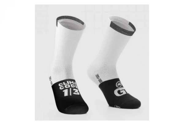 Chaussettes Assos GT C2 Blanc