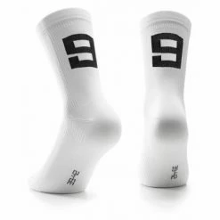 Chaussettes Assos Poker 9 Blanc