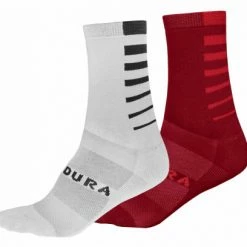 Chaussettes Endura CoolMaxr Rayées 2-P