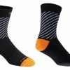 Chaussettes BBB ThermoFeet Noir/Orange Jaune / Noir