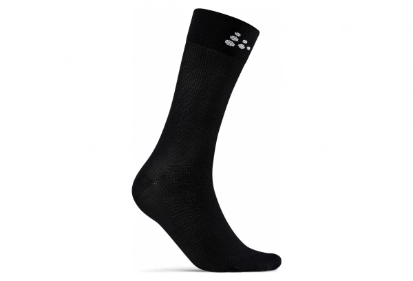 Chaussettes Craft Core Endure Bike Blanc Unisex Rose – Image 4