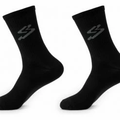 Lot De 2 Paires Chaussettes Spiuk Top Ten Noir