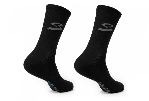 Lot De 2 Paires Chaussettes Spiuk Top Ten Noir – Image 2