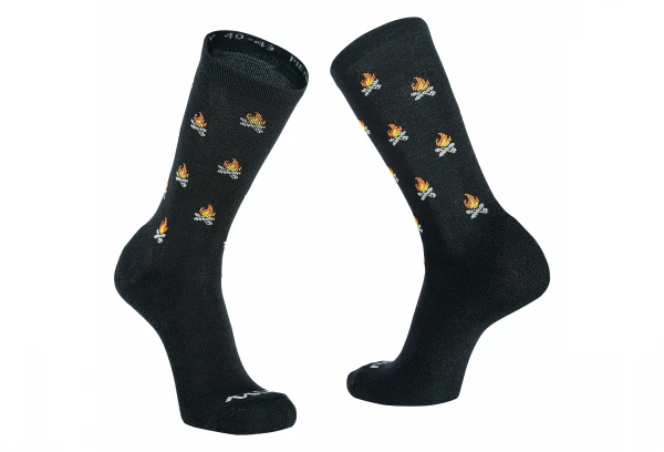 Chaussettes Northwave Core Noir/Vert Clair – Image 3