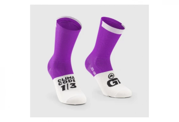 Chaussettes Assos GT C2 Noir – Image 4