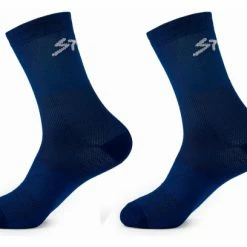 Lot De 2 Paires Chaussettes Spiuk Anatomic Bleu