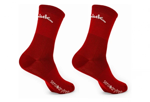 Lot De 2 Paires Chaussettes Spiuk Anatomic Rouge – Image 2