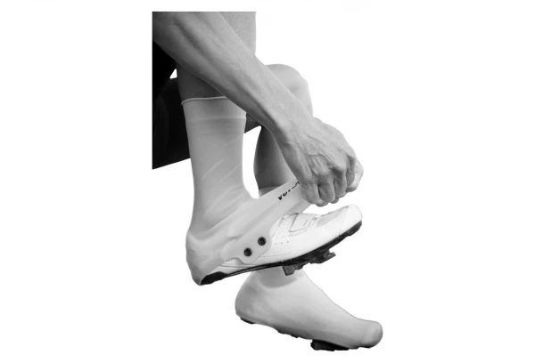 Paire De Couvre-Chaussures Velotoze Haut Silicone Snaps Noir – Image 4