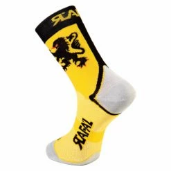Paire De Chaussette RAFA'L Carbone Selection Lion Des Flandres Jaune Noir
