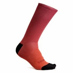 Chaussettes 7Mesh Fading Light Brickwork Rouge