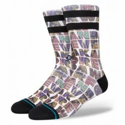 Paire De Chaussettes Stance Wakanda Forever Blanc Multi-couleur / Noir
