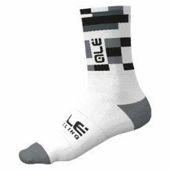 Chaussettes Alé Match Blanc Rouge / Rouge