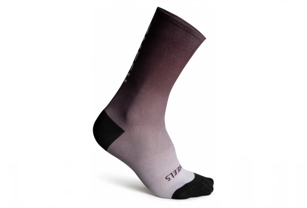 Chaussettes 7Mesh Fading Light 7.5 Nightscape Bleu â Image 5