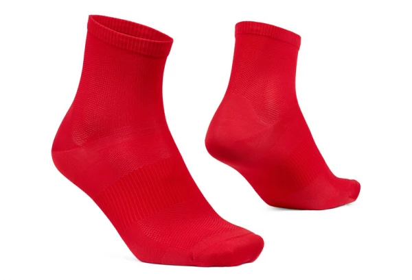 Chaussettes Basses GripGrab Lightweight Airflow Rouge Foncé